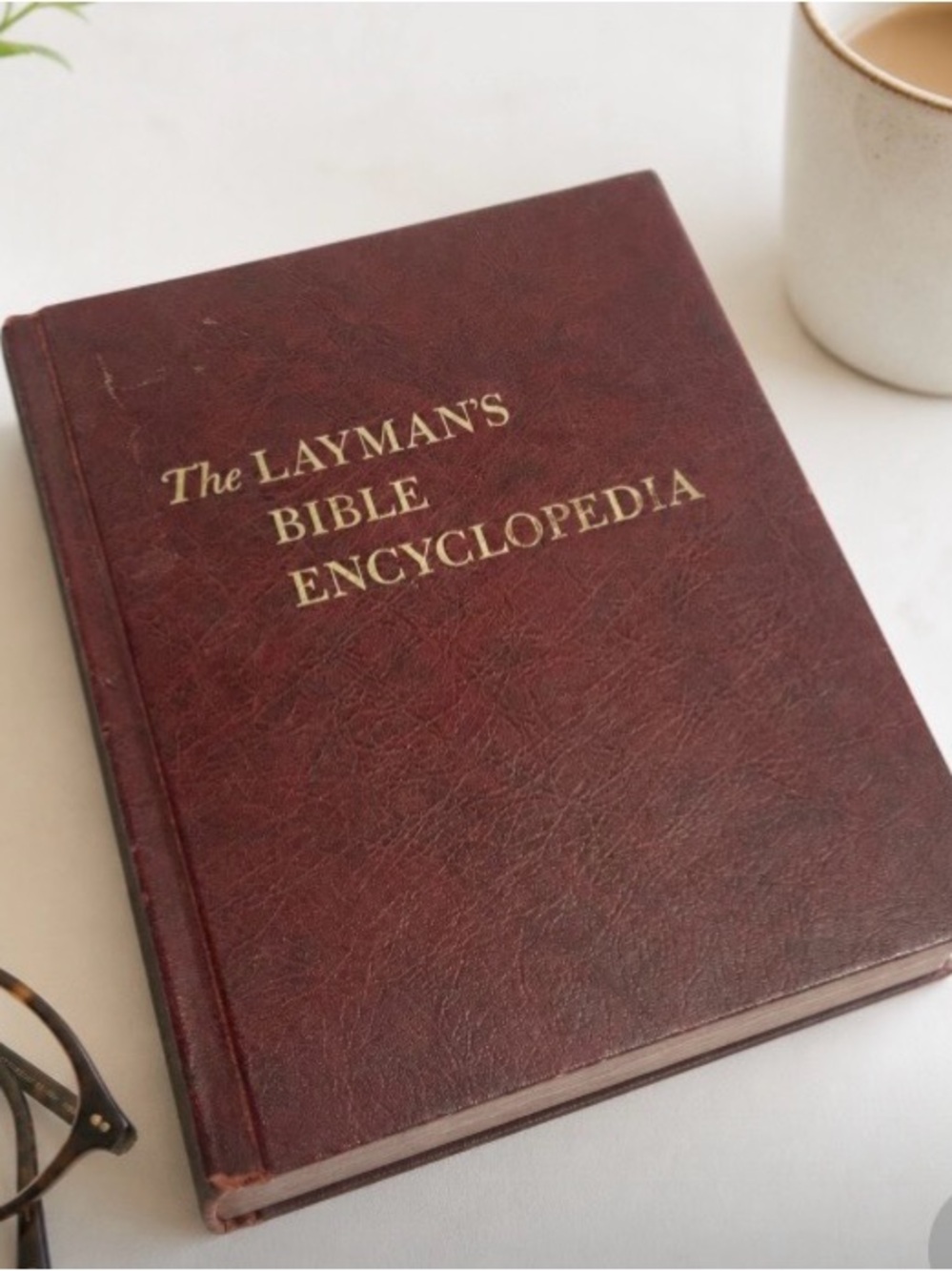 Layman's Bible Encyclopedia 1964 William C Martin Hardcover VTG Religious Book